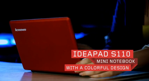 Lenovo S110 mini-notebook亮相