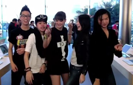 來吧! 一起到香港 Apple Store 跳舞