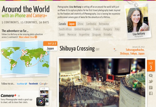 iPhone 攝影之潮女 50 日環遊世界