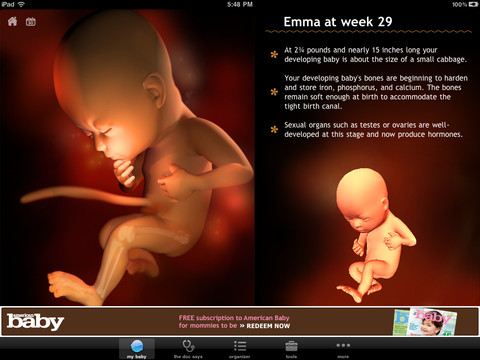 [iPhone, iPad] 聽著懷中的心跳讚造物神奇 – 給準爸媽的快樂孕記 App