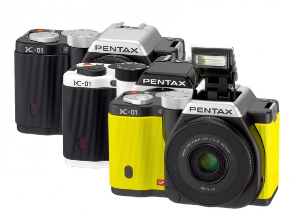 Pentax 也來參戰! K Mount APS-C 無反相機 – K-01