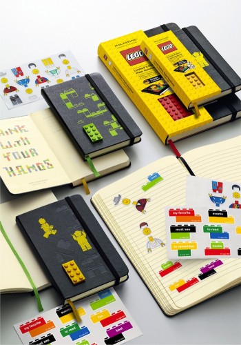 Moleskine X Lego 別注記事簿