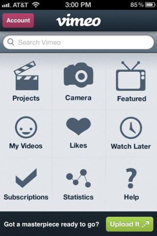 Vimeo iOS 版大更新，介面功能大改善
