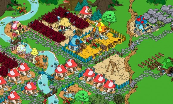 冬去春來！藍精靈村立春了