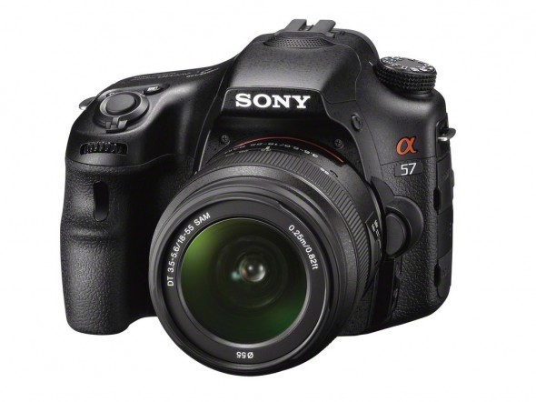 Sony A55 後繼機 : 1,600 萬像半透鏡  Alpha A57 發表
