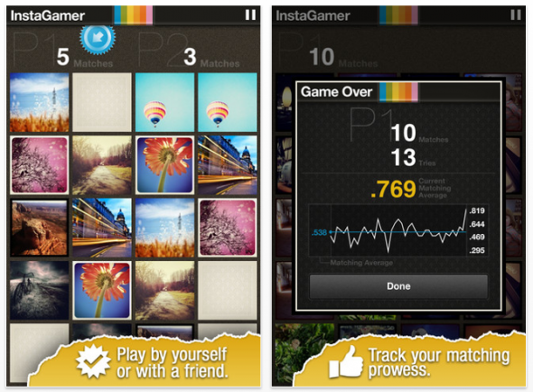 Instagram相片化身小遊戲：InstaGamer