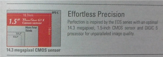 Canon 廣告出陰招毒害 m43?