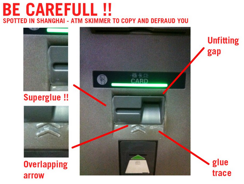 用 ATM 即被盜帳，踼爆上海 ATM 不法改裝