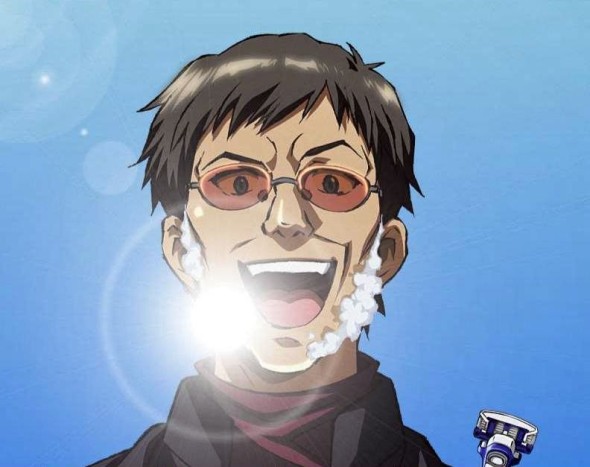 [EVA情報] 日本廣告界的創意 : 碇司令代言 Schick 舒適剃鬚刀