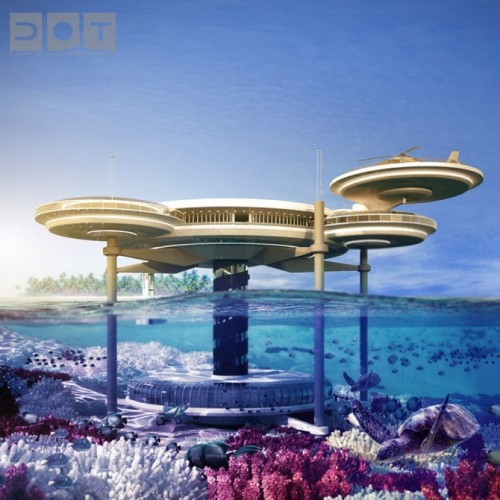 杜拜又一神級酒店 : Water Discus Hotel