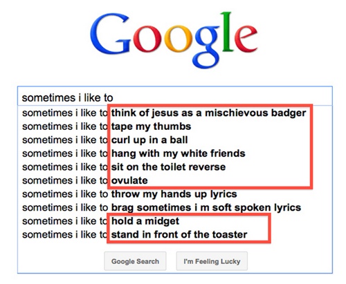 sometimes i like to…