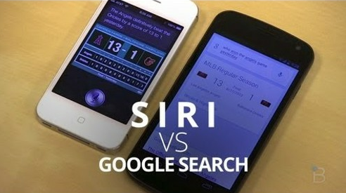 Siri 姐輸給 Google 語音妹妹