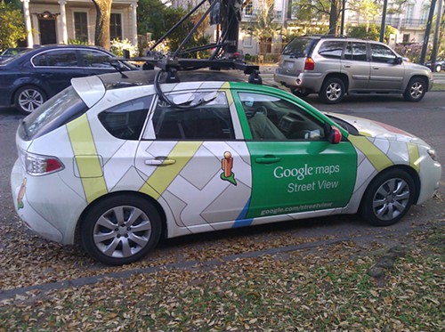 Google 街景小車兼職做速遞
