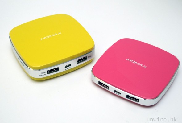 彩虹補給站 – Momax iPower M 3,200mAh / iPower M2 6,400mAh 外置充電池