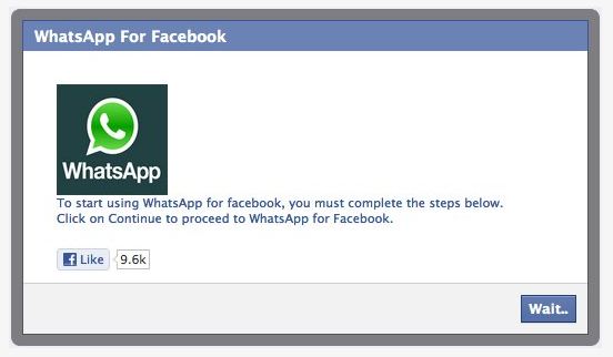 【請廣傳】假 「Whatsapp For Facebook」App  出現引人中伏
