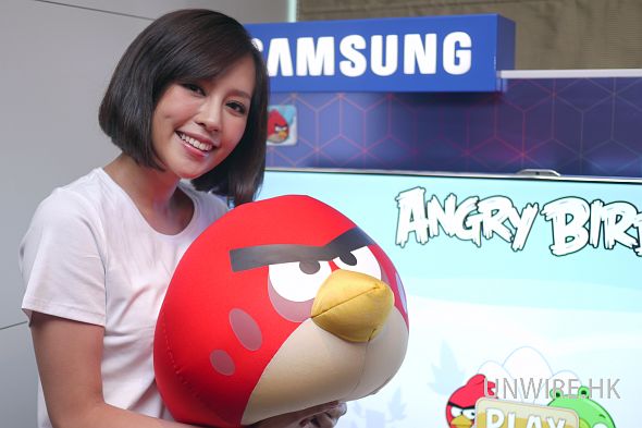 不用買 Wii ?  智能電視可「體感」玩 Angry Birds