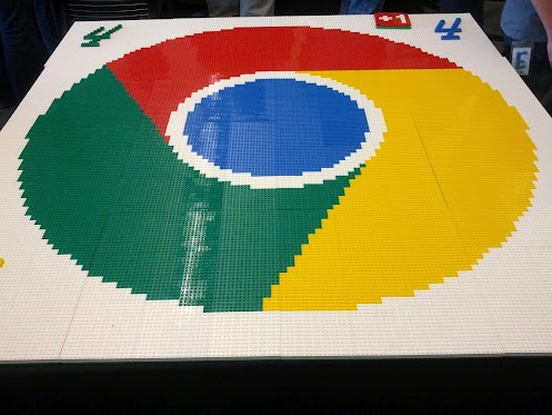 返工砌 Lego  Google 製作巨型 Chrome Lego 慶祝 4 周年