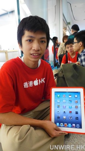 早 16 小時排隊．訪問又一城 Apple Store 首位顧客