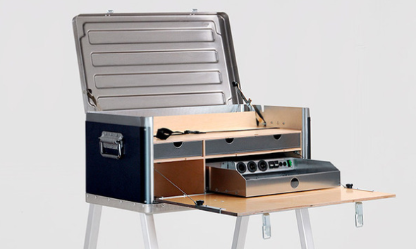 可攜式的發電工作枱 – 為電器到處提供電源