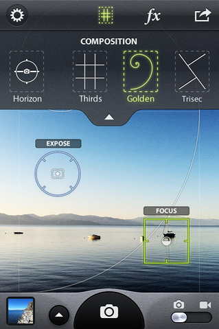 Camera Awesome – 讓你用 iPhone 拍出黃金比例的照片