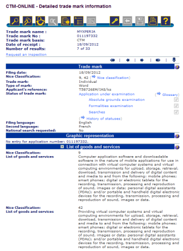 為MyXperia註冊 Sony或推手機雲端服務