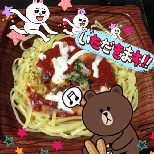 「LINE camera x LAWSON 」攝影比賽  拍攝意粉贏獎品