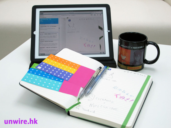 製作專屬數碼化記事簿！ Evernote Smart Notebook by Moleskine