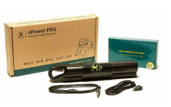 Personal Energy Generator – 靠步行幫手機充電