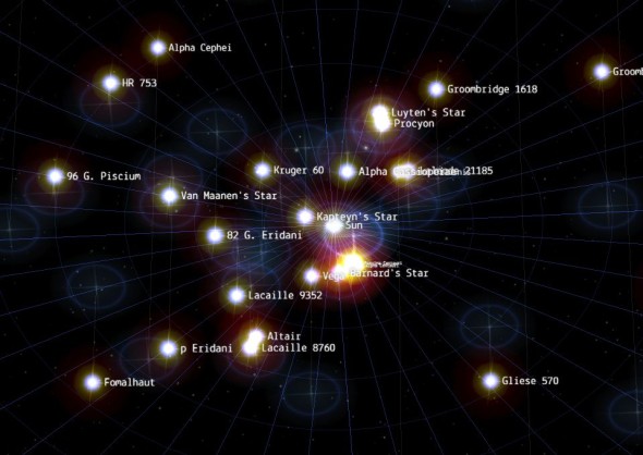 100,000 Stars 星空新體驗！用 Chrome 瀏覽無盡星星