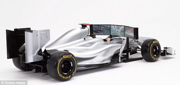 大男孩們的終極玩具  14 萬美元的 F1 模擬器