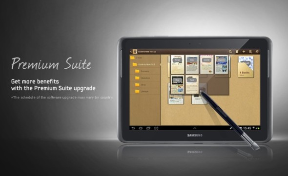 值得期待．Samsung 將為 Galaxy Note 10.1 推 Premium 增值包