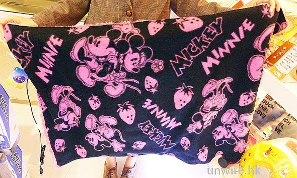 Mickey & Minnie USB 暖毯電腦前煲劇保暖