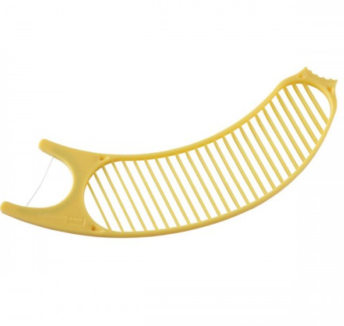3-in-1 Banana Split Tool 幫你快速把香蕉切成完美的一片片