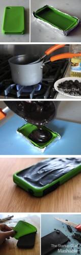 DIY教學：製作智能手機朱古力