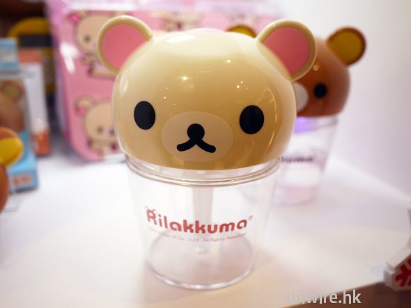 睇得又用得．可愛鬆弛熊淨化車內空氣