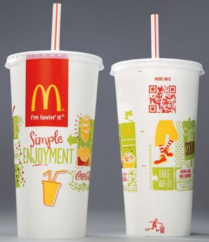 追上潮流！「M 記」新包裝加 QR Code