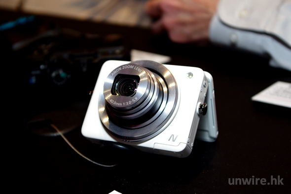 的骰迷你相機 Canon PowerShot N @CES 真機速試