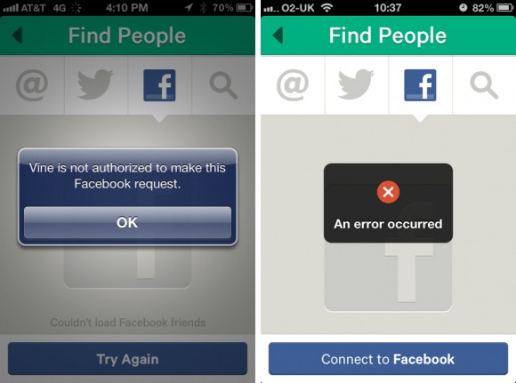 Twitter 推出 Vine 影片社群服務，Facebook 隨即停止登入功能