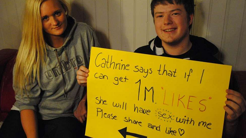 以一百萬個 Like 贏得性愛