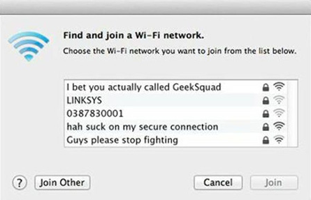 Wi-Fi 社交平台？用 Wi-Fi 名展開罵戰宣洩不滿
