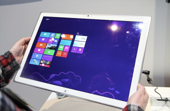 超越高清畫質！20 吋 Panasonic 平板現身