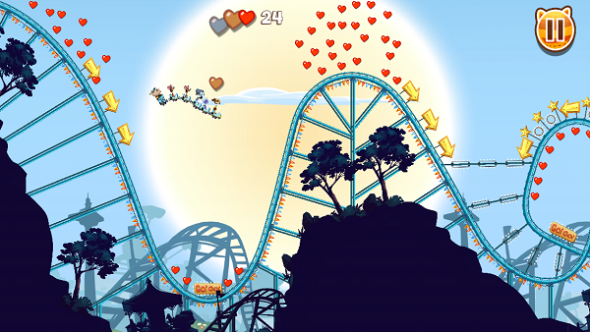 【iOS App】動物版瘋狂過山車