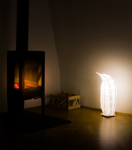 超有型! 家居可愛紙製動物燈