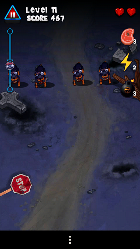 【Android 遊戲】一隻手指捽喪屍