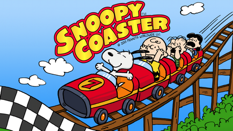 [iOS App] 陪史努比一起玩過山車《Snoopy Coaster》