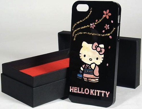 日本工匠手製漆器貝殼 iPhone 5 殼