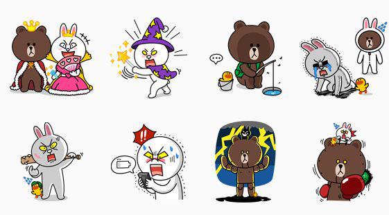 香港限定！即取 LINE 原創貼圖