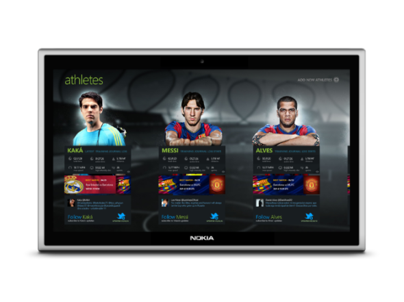 無按鍵設計！Nokia 平板現身？