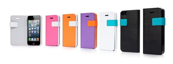 買 1 得 2 的 iPhone 5 保護套．CAPDASE Folder Case Sider Belt