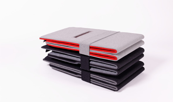 以回收物料製作的真正摺椅